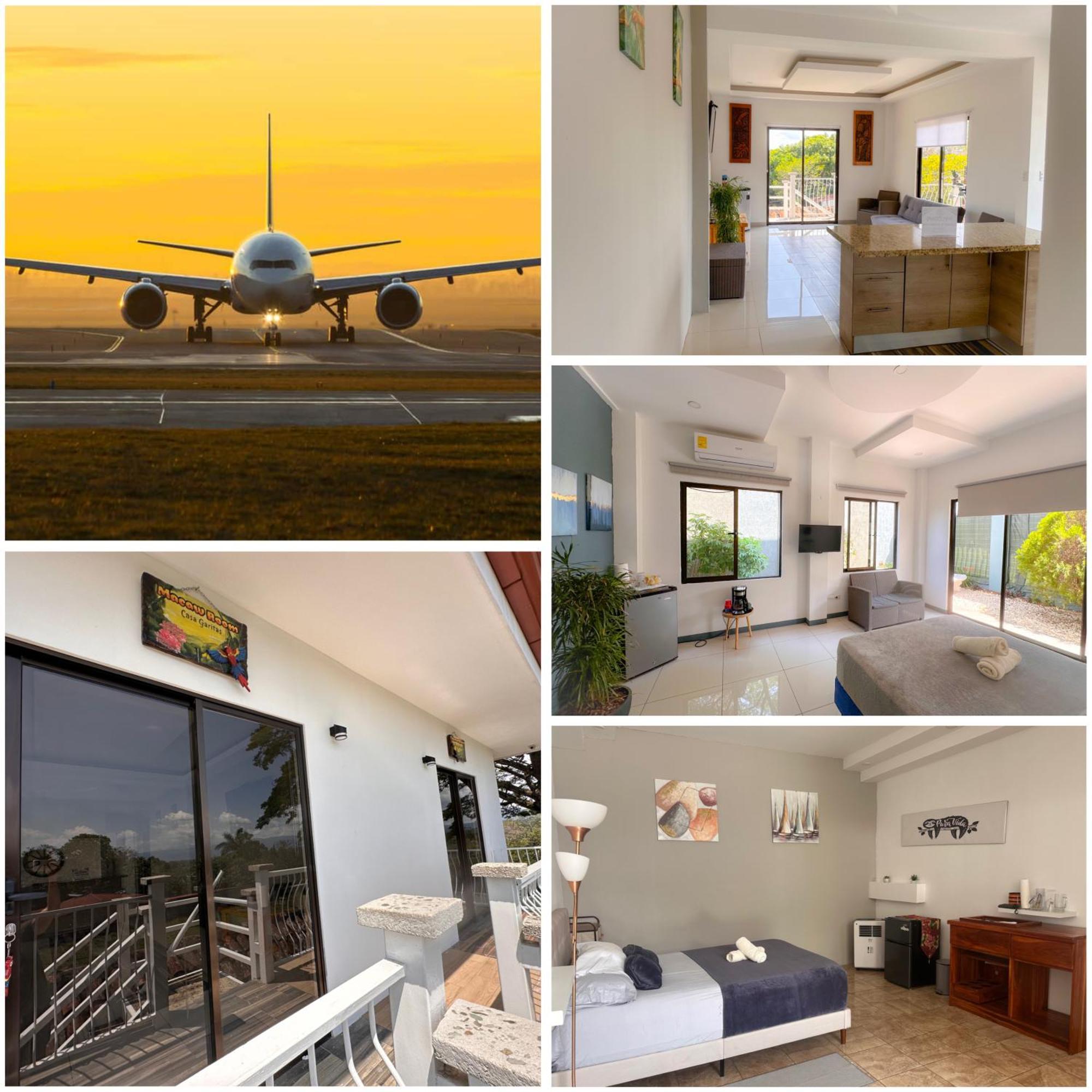 Casa Garitas Guesthouse & Car Rental - Free Sjo Airport Shuttle Río Segundo Eksteriør billede